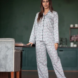 nightdress, woman, fullsleeve